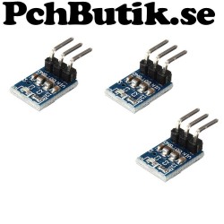 3-Pack step down till 3.3V AMS1117 mini modell, passar kopplingsdäck