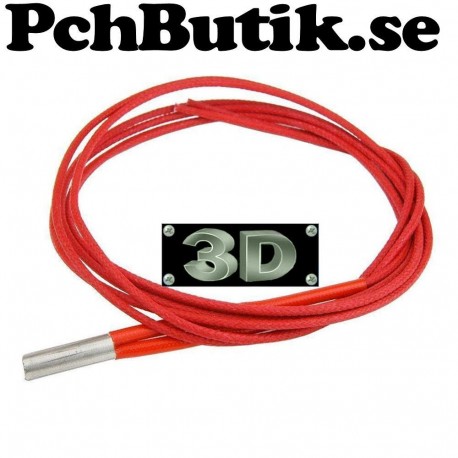 Värmeelement för 3D-skrivare 12 Volt 40 Watt. 3DP