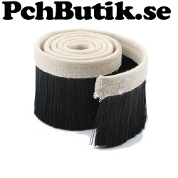 Borstlist. Nylon fiber insydd i canvas tyg