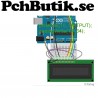 LCD HD44780 Kompatibel 20x4 tecken, passar Arduino