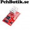 LAN module med W5100 chip 10/100. SPI