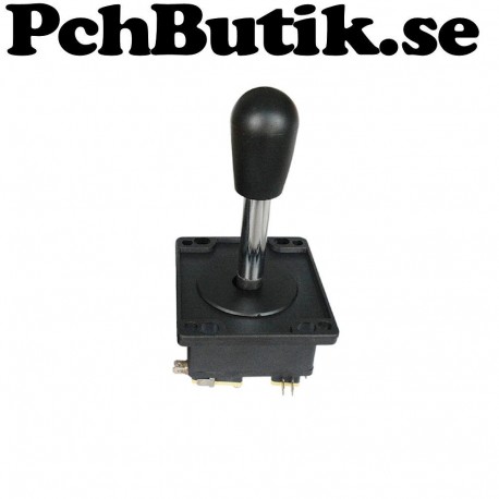 Joystick med 4 microbrytare, 4 eller 8 lägen.