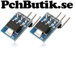 2-Pack step down till 3.3V AMS1117 mini modell, passar kopplingsdäck