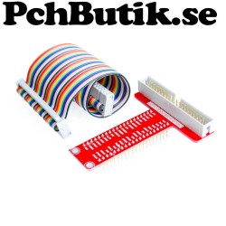 Raspberry Pi 40-pinnar adapter till kopplingsdäck