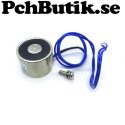 Elektromagnet 12 Volt 0,3A, hållkraft 15Kg.