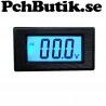 Panel mätare LCD (minus)-19.99 till (plus)+19.99 Voltmeter. Blå belysning.