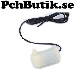 Vattenpump 3-6 Volt, Pump passar till fontän, bevattning, mm.