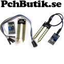 2 st Aktiv sensor för jordfukt justerbar, passar Arduino mm.