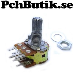 Potentiometer dubbel 2x100K Ohm Linjär