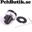 6.35 mm precisions ratt med skala potentiometer