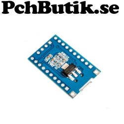 MCU-Kort med STM8 S003F3 processor.