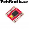 H-brygga TB6612FNG stegmotor drivare mm. Passar Arduino.