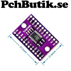 NYTT PÅ LAGER. TCA9548A 1-A-8 I2C IIC 8-way multichannel expansion board