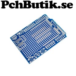 Experimentkort för Arduino UNO. Protobord, Shield, PCB