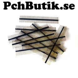 10 st Stiftlist 1 x 40 med långa stift, Passar Arduino