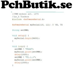 PWM modul 0-100% med LCD display, enkel att styra