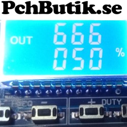 PWM modul 0-100% med LCD display, enkel att styra