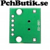 2-pack. Mini-B USB till PCB med hål-pads 