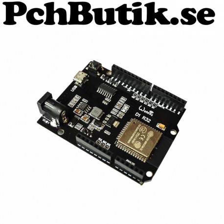 NYTT PÅ LAGER. ESP32 module UNO R3 Layout