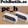 2-pack. 10 segments bargraf röd. Passar Arduino