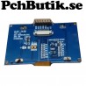 OLED display 2.42 tum,med 128x64 vita pixlar. SPI, SSD1309