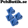 4-pack. 5K trimpotentiometer med ratt, passar kopplingsdäck