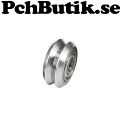 Kullager passar i och på aluminium-profil 2020 mm..