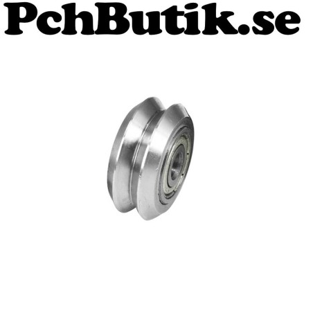 Kullager passar i och på aluminium-profil 2020 mm..