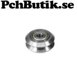 Kullager passar i och på aluminium-profil 2020 mm..