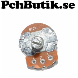 Vridpotentiometer 10K 2W med brytare.