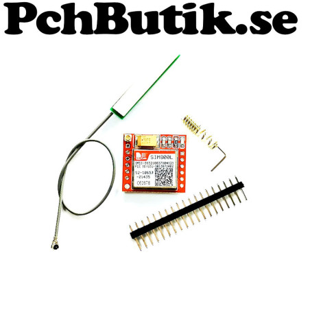 Begagnad. NYTT PÅ LAGER. PSmallest SIM800L GPRS GSM Module Card Board Quad-band +Antenna