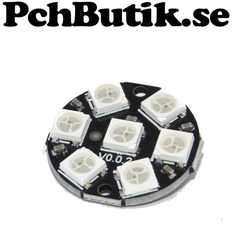 NeoPixel, Pixelmodul WS2812B 7 pixel NeoPixel, Pixelmodul WS2812B 7 pixel