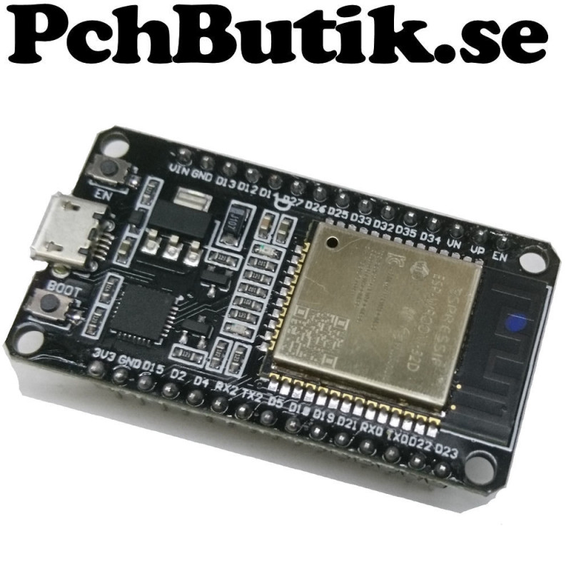 NYTT PÅ LAGER . ESP32D wroom development board WIFI + bluetooth 2 + 1 dual-core CPU low power