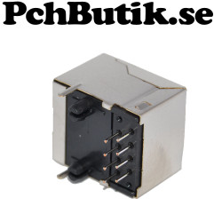 5-pack, 8pin RJ45 LAN uttag med stål chassi