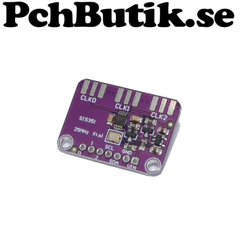 Frekvens generator från 8 KHz till 150Mhz styrning via I2C