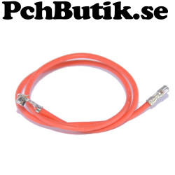 25-pack kabel med hylsa för XH2.54 200mm Orange.