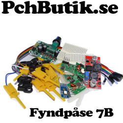 Fyndpåse 7B. Fynd med elektronik och tillbehör