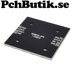25 Bits WS2812 5050 RGB LED fyrkant