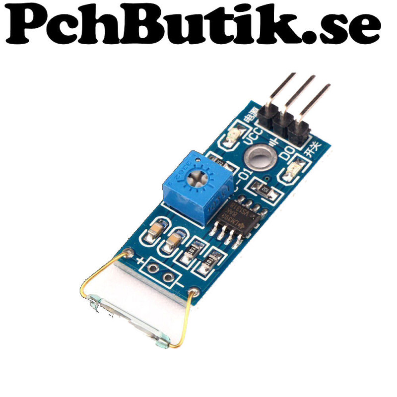 Magenet sensor. Reed modell. Passar Arduino