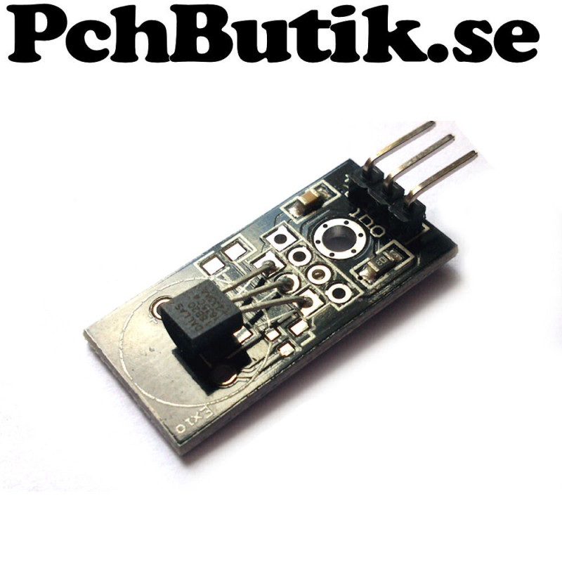 Digital temperatur givare DS18 B20 på PCB. Passar Arduino