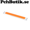 Röd 60 mm LED-bar på aluminiumplåt