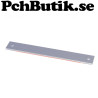 Röd 60 mm LED-bar på aluminiumplåt