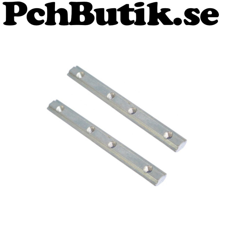 2-pack. T-Spår bygel M5, aluminiumprofil 20-serie