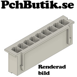 2 st XH 2.54 9 stift kontakt kabel med kontakter i båda ändar