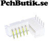 25 st XH 2.54 5P kontakt hona, vinklad header