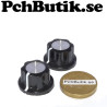 2 pack. Potentiometer ratt, för 6mm axel.