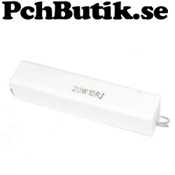 4-pack, 10 Ohm 20 Watt keramiskt kapslat motstånd 10R