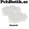 50-pack. Housing 2p Skal för montering av kabel med hylsa.