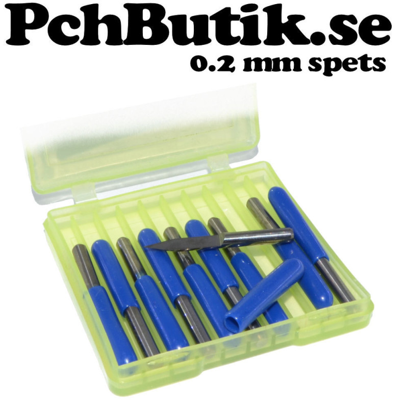 Gravyrbits 0.2 mm spets 30 graders vinkel