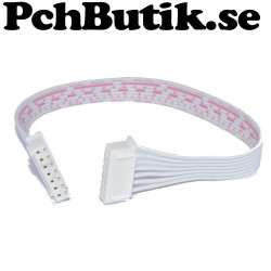 3 st XH 2.54 7 stift kontakt kabel med kontakter i båda ändar